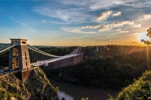 Bristol suspension bridge view