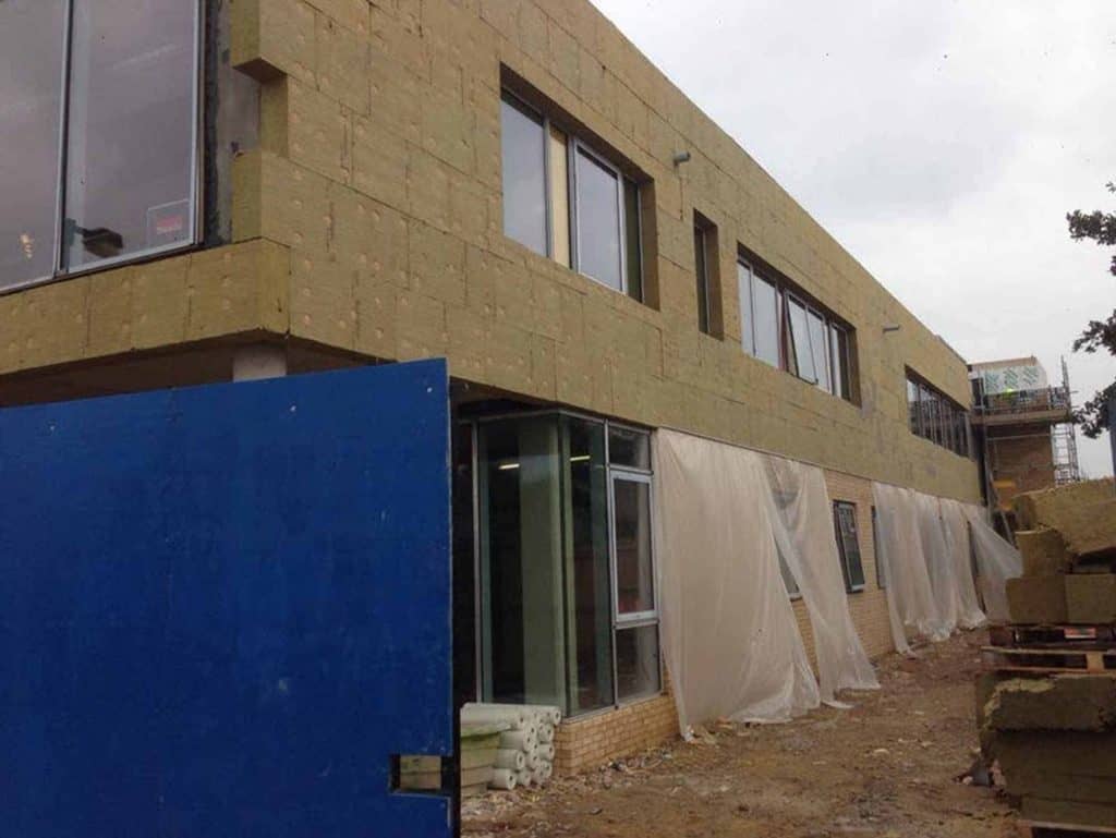 external wall rendering