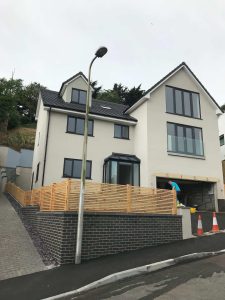 Weston super Mare external wall rendering